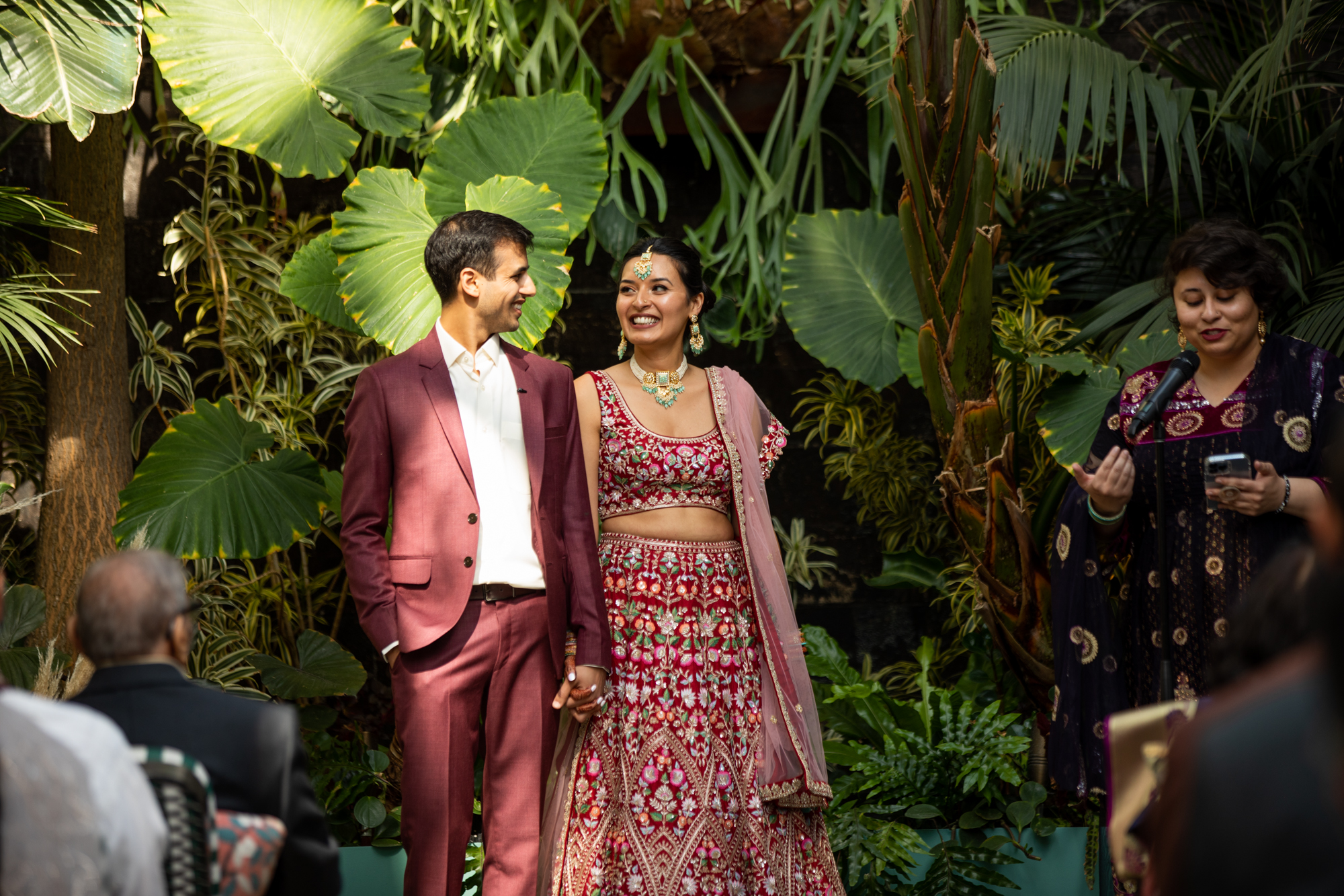 indian couple marries at downtown los angeles wedding venue