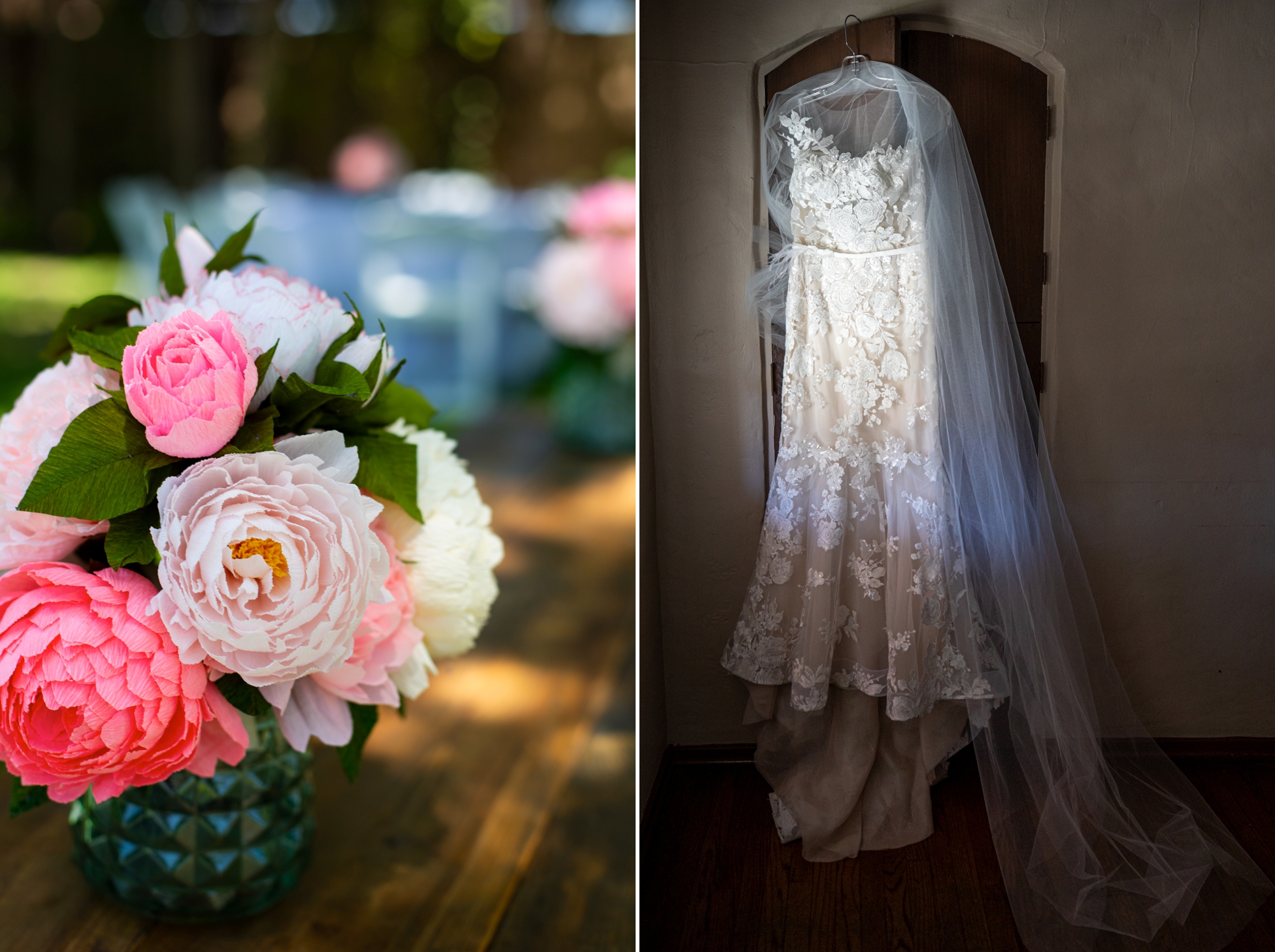 Wedding details at the Griffith House