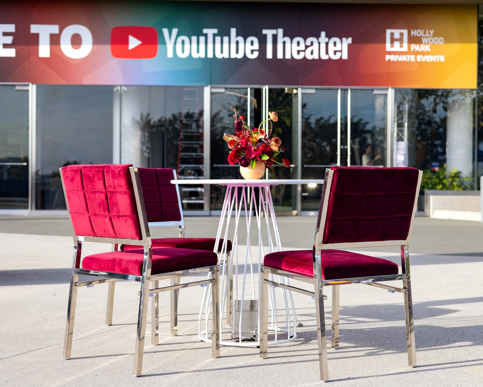 YouTube theater events