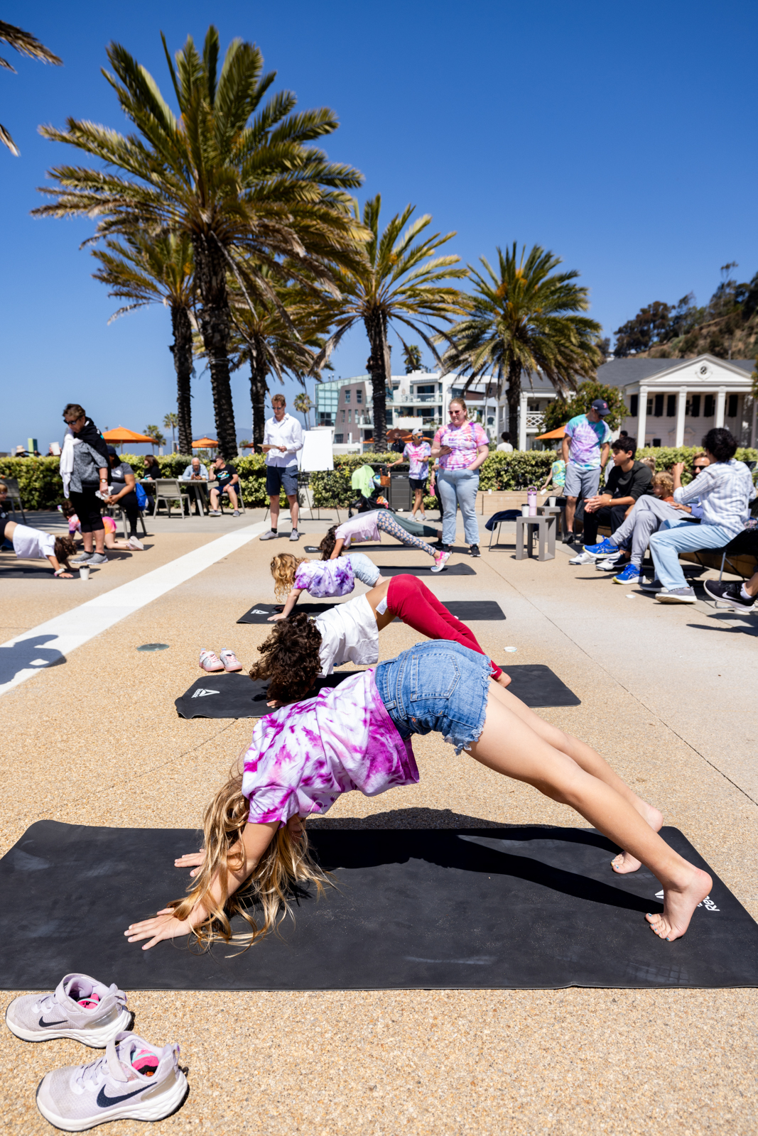 fundraiser kid party event photo santa monica beach