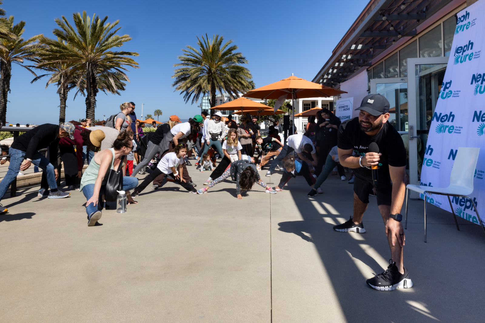 LA fundraiser walk santa monica photographer