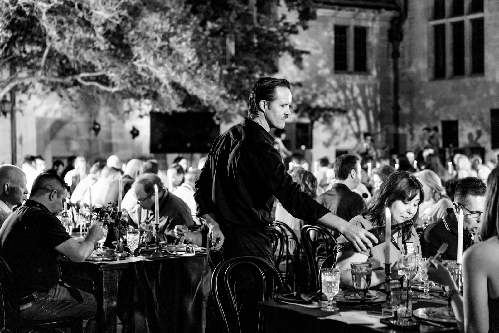 dinner party greystone mansion