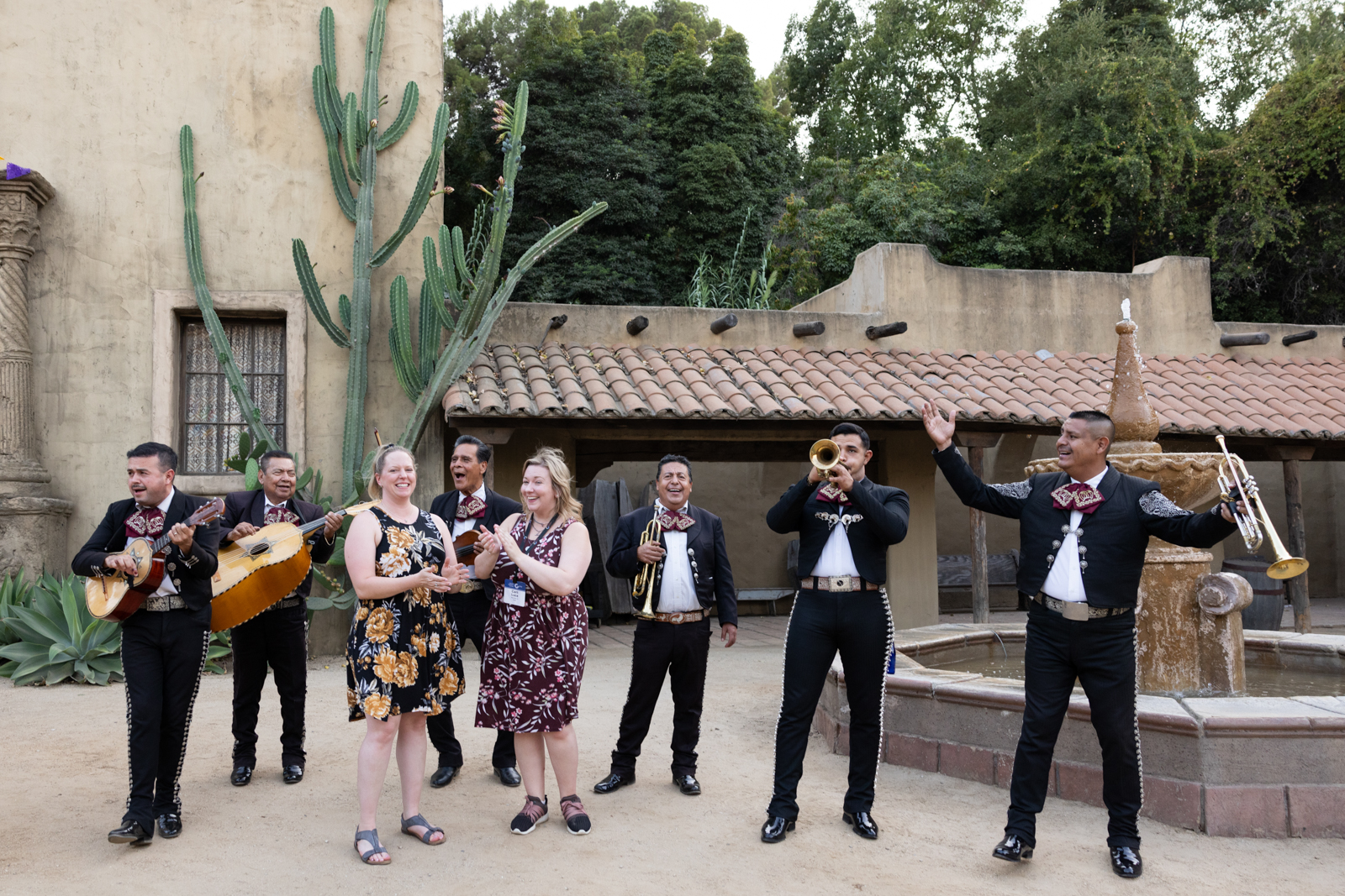 mariachi welcome party Universal Studios