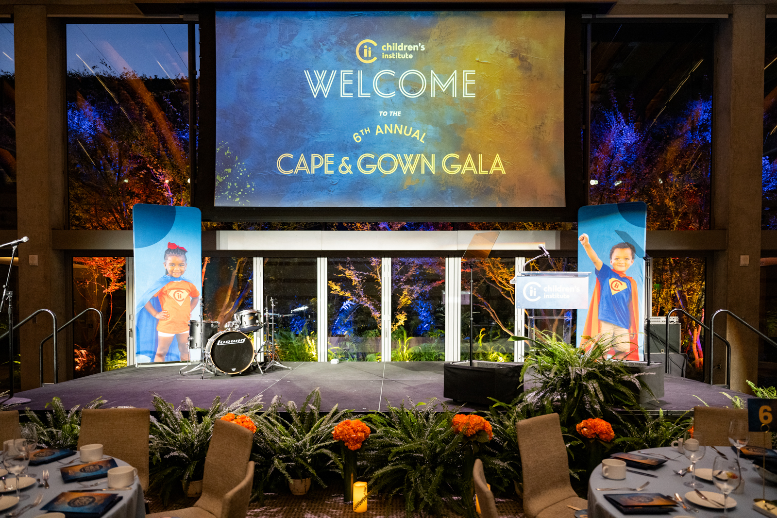 annual cape and gown gala children's institute