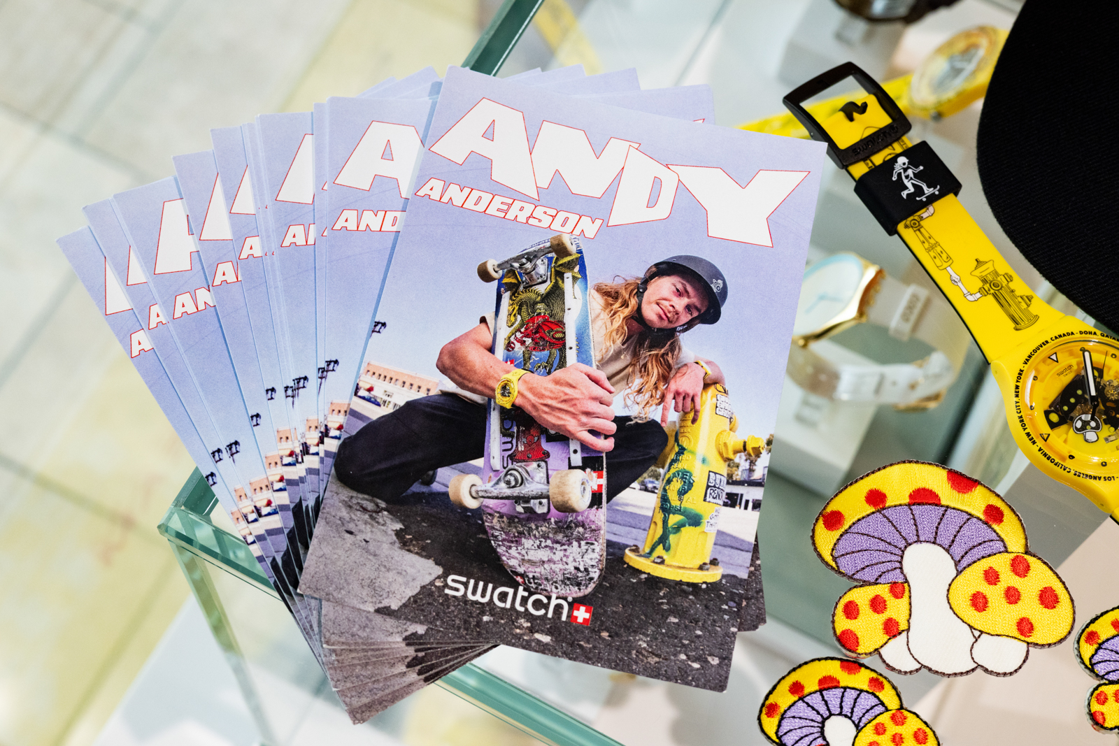 andy anderson custom merchandise swatch topanga 