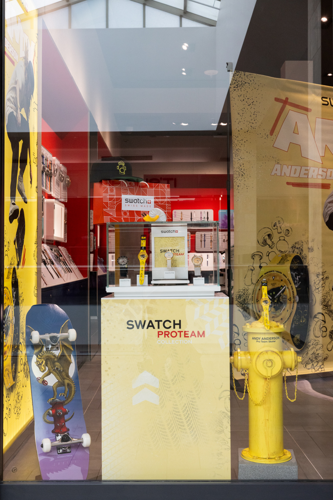 swatch branding westfield topanga