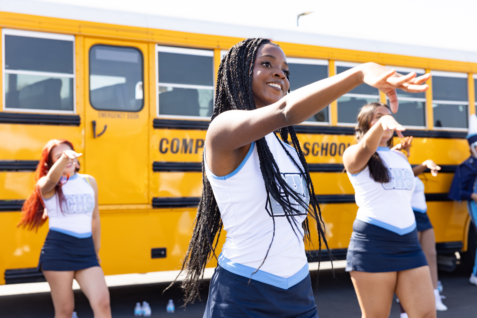 compton high school cheerleaders