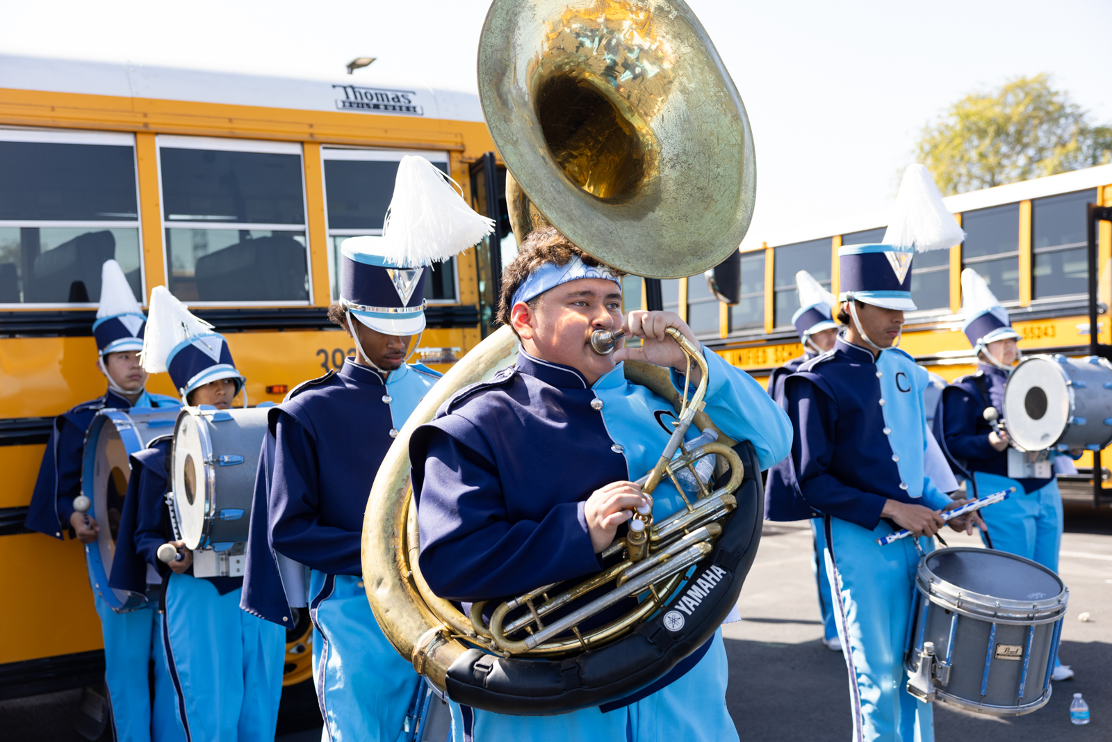 compton high school marching band